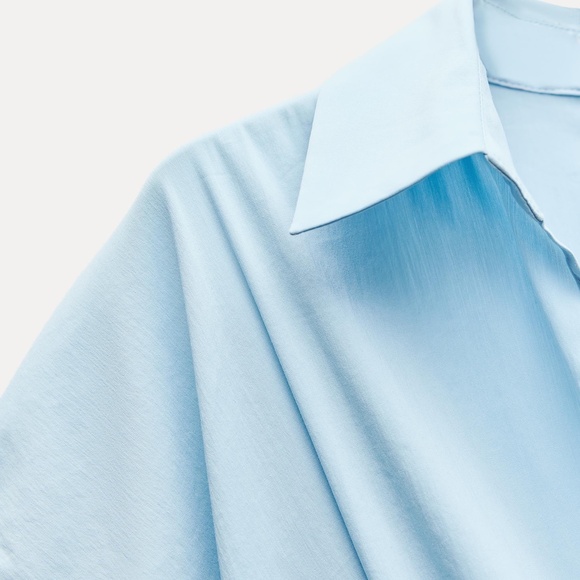 Zara Lapel Collar Dress - Picture 6 of 8